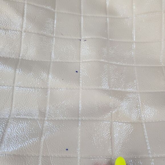 Tory Burch Marion Patent Leather Chain Strap Bag New Cream - Picture 12 of 14